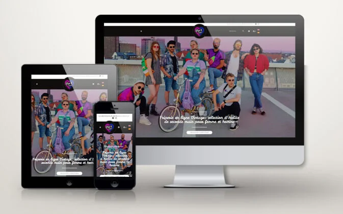 Site de friperie en ligne Pipa Vintage