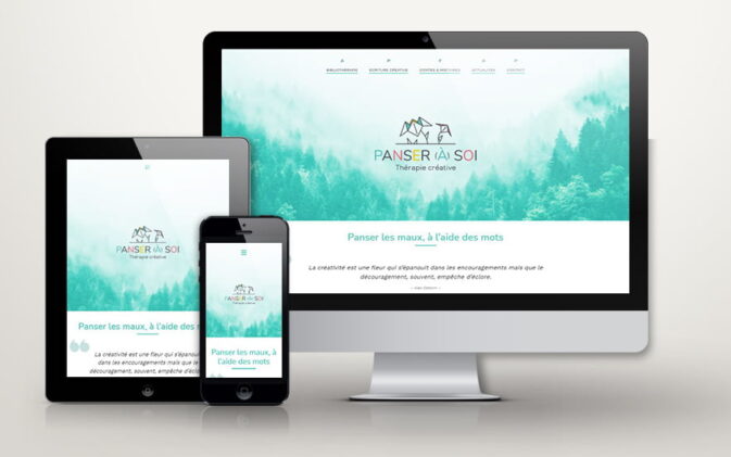 Développement d'un site vtrine Wordpress : Panser à Soi