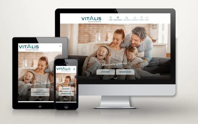 Création de site vitrine sur WordPress