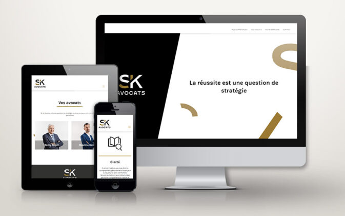 SK Avocats, un site éco-conçu